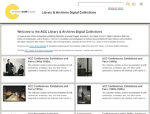 Tablet Screenshot of digital.craftcouncil.org